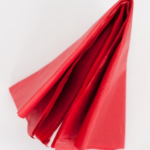 Scarlet Tissue Paper 