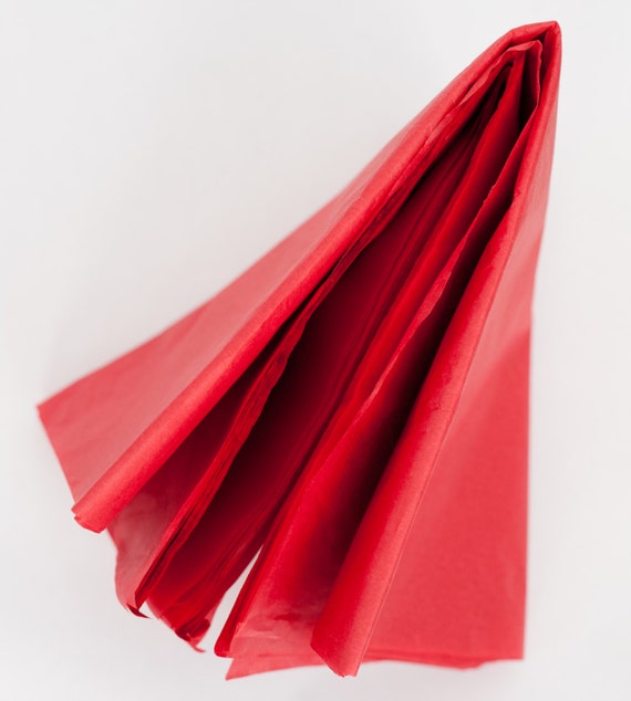 Red Tissue Paper 24 Sheets Christmas Red Tissue Paper Bulk Crimson Tissue  Paper Scarlet Tissue Paper Ruby Red Tissue Paper 