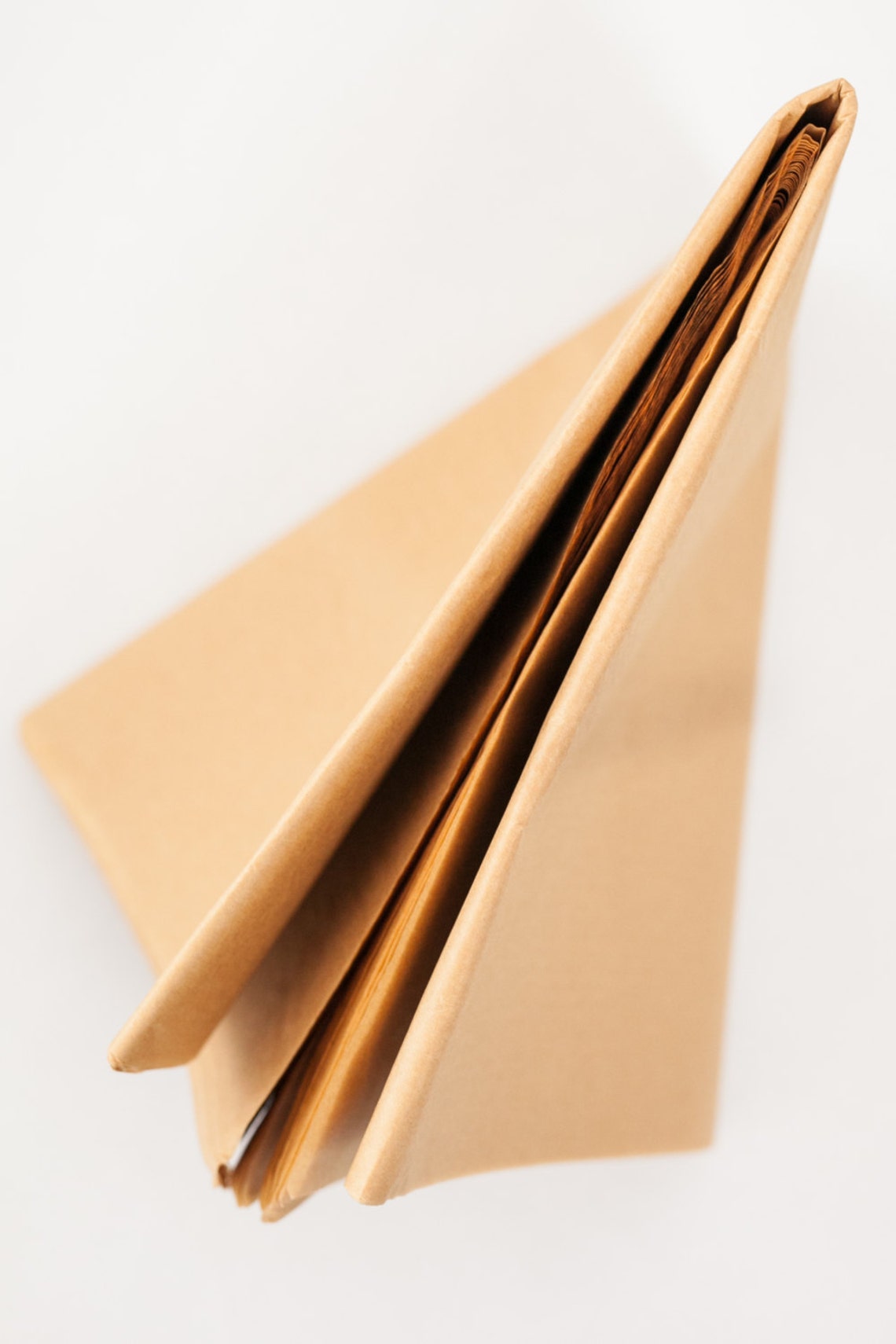 Kraft Brown Tissue Paper 24 Sheets Recycled Kraft Tissue Etsy