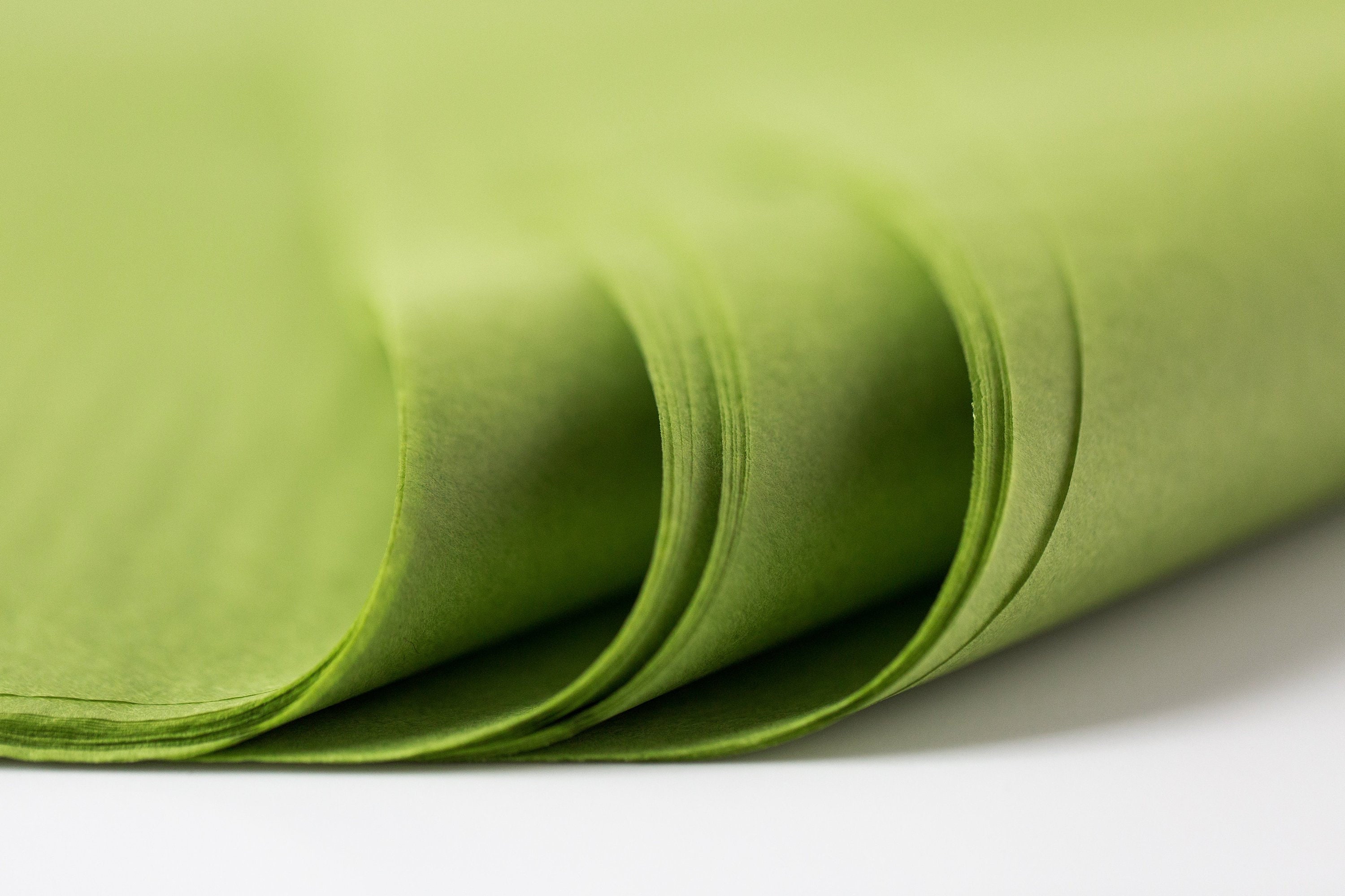 Whaline 100 Sheet Sage Green Tissue Paper Bulk Willow Green Gift Wrapping  Paper DIY Art Craft Paper Green Wrapping Tissue Paper for Birthday Baby
