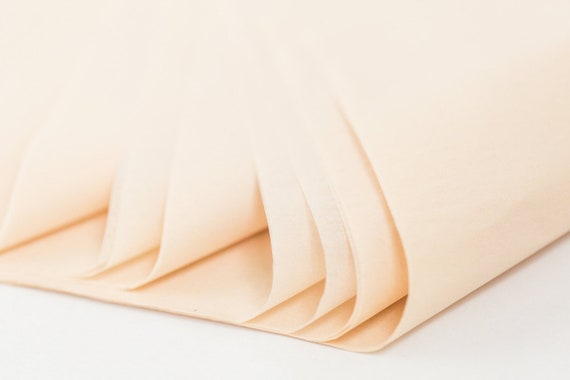 Nude Tissue Paper 24 Sheets | Bulk Khaki Tissue Paper | Cream Tissue Paper | Il_570xn