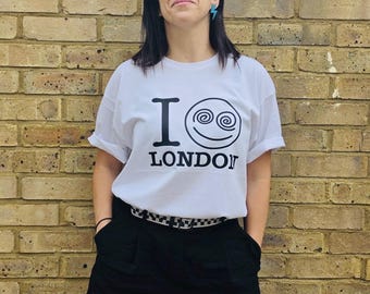 I Harry London Tee. I Love London. I HS London. Unisex T-shirt. Tour Merch