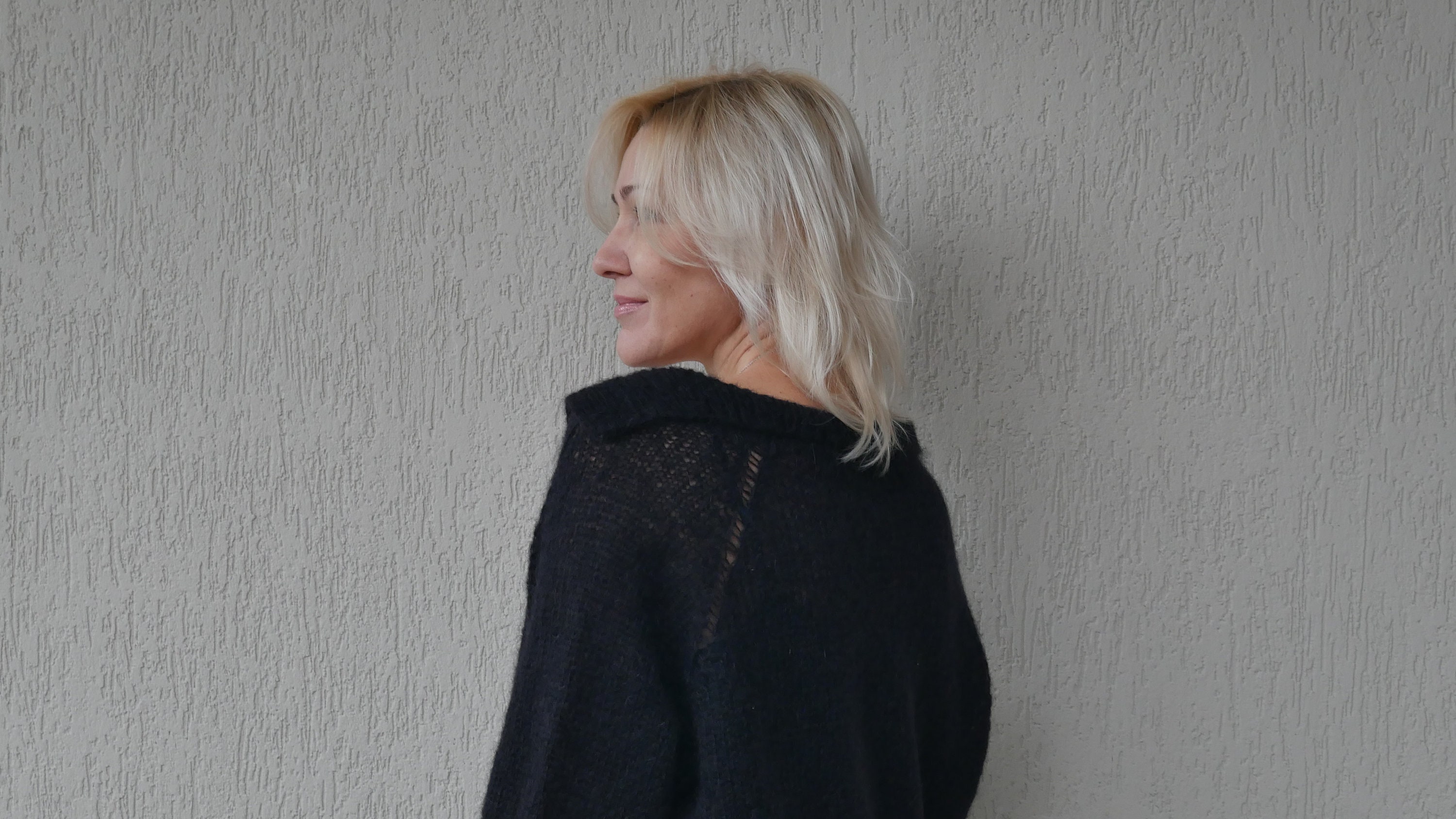S-M, READY to Ship, Kid Mohair Long Cardigan, Soft Mohair