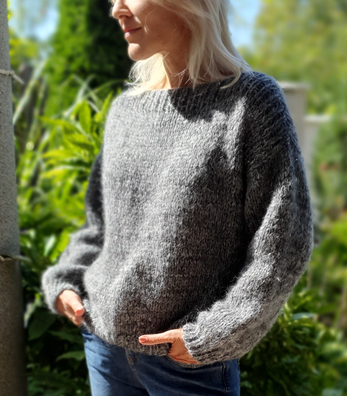 広瀬すず×CLANE MOHAIR LOOSE KNIT CARDIGAN - メルカリ