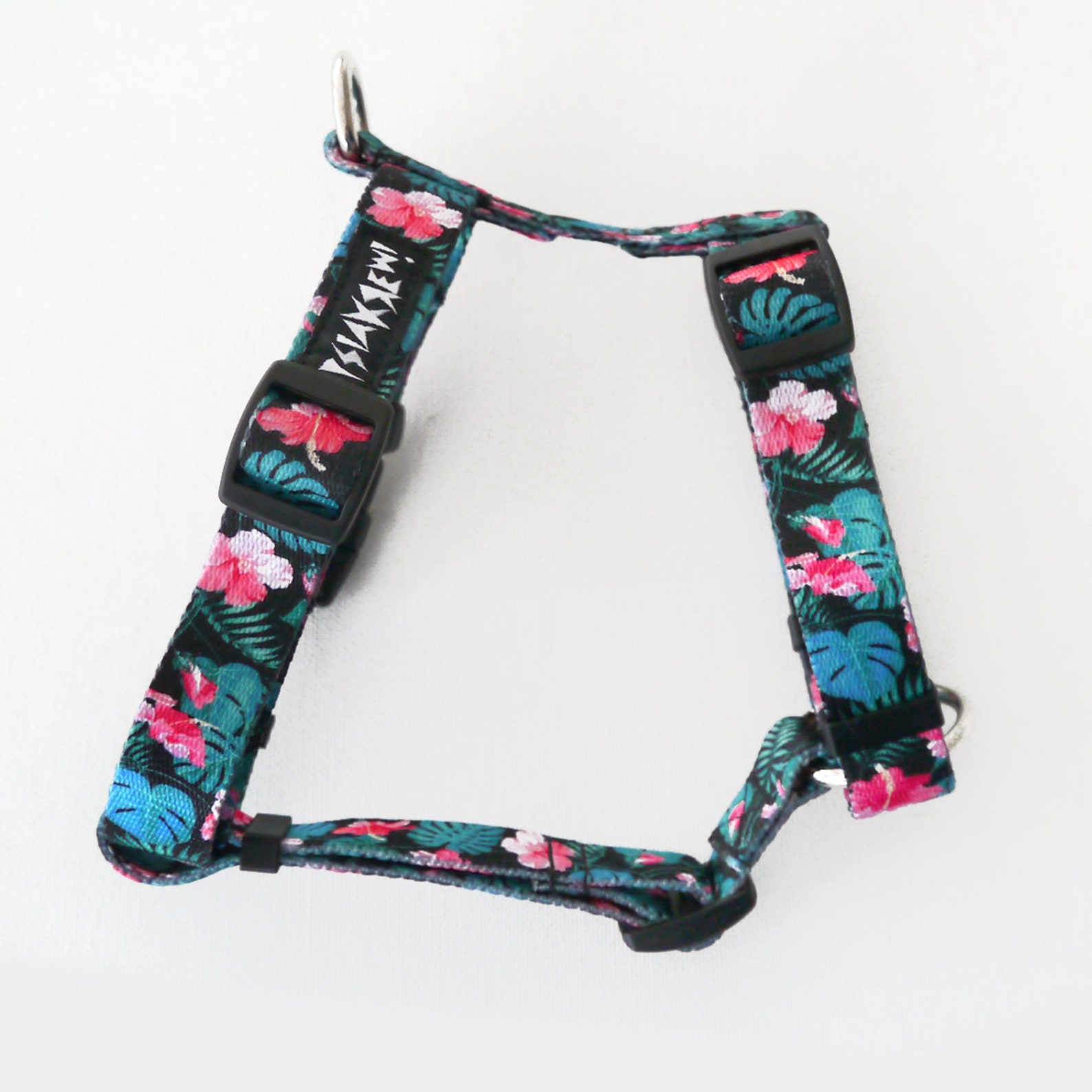 Kleines Geschirr für Hund Modell tropischen Monstera 2 cm Etsy