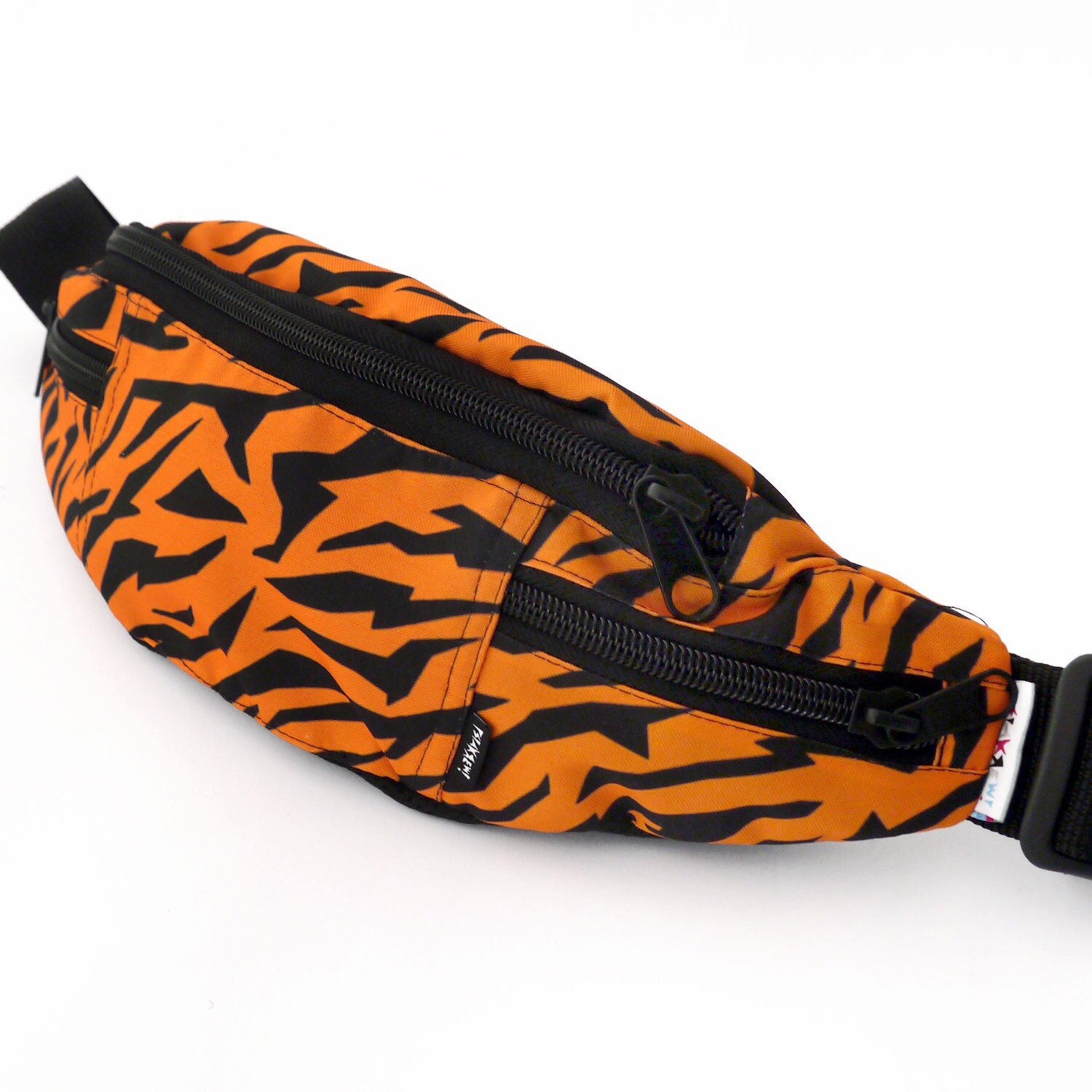 Hip Bag Fanny Pack Tiger Colored Bum Bag dog walking bag Etsy