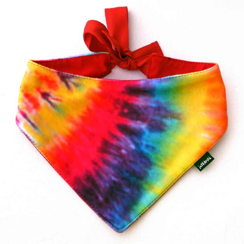 Hund Bandana Tie Dye Haustier Schal Welpen Bandana Hund Etsy