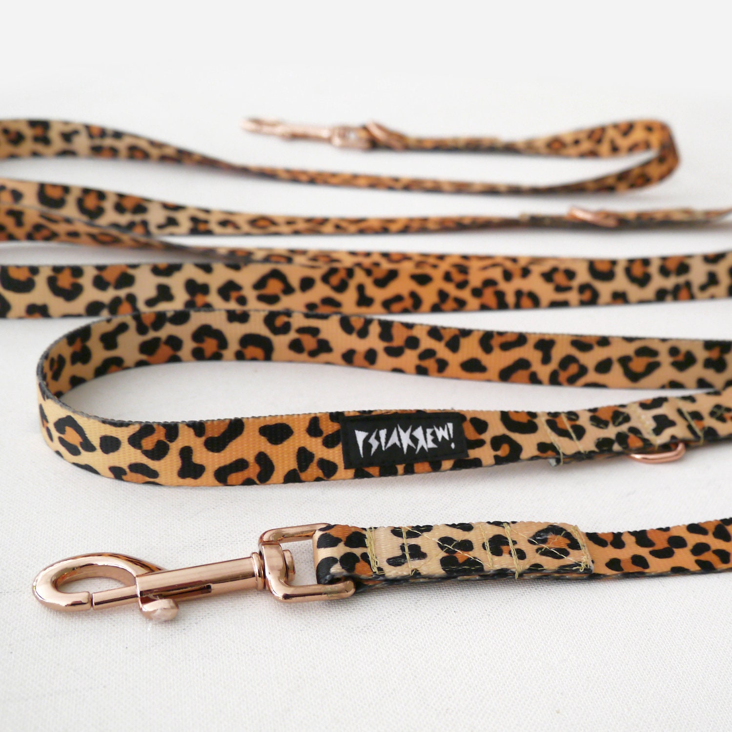 Hund Leine Tarzan Panthera Muster lange Leine zwei ende Etsy