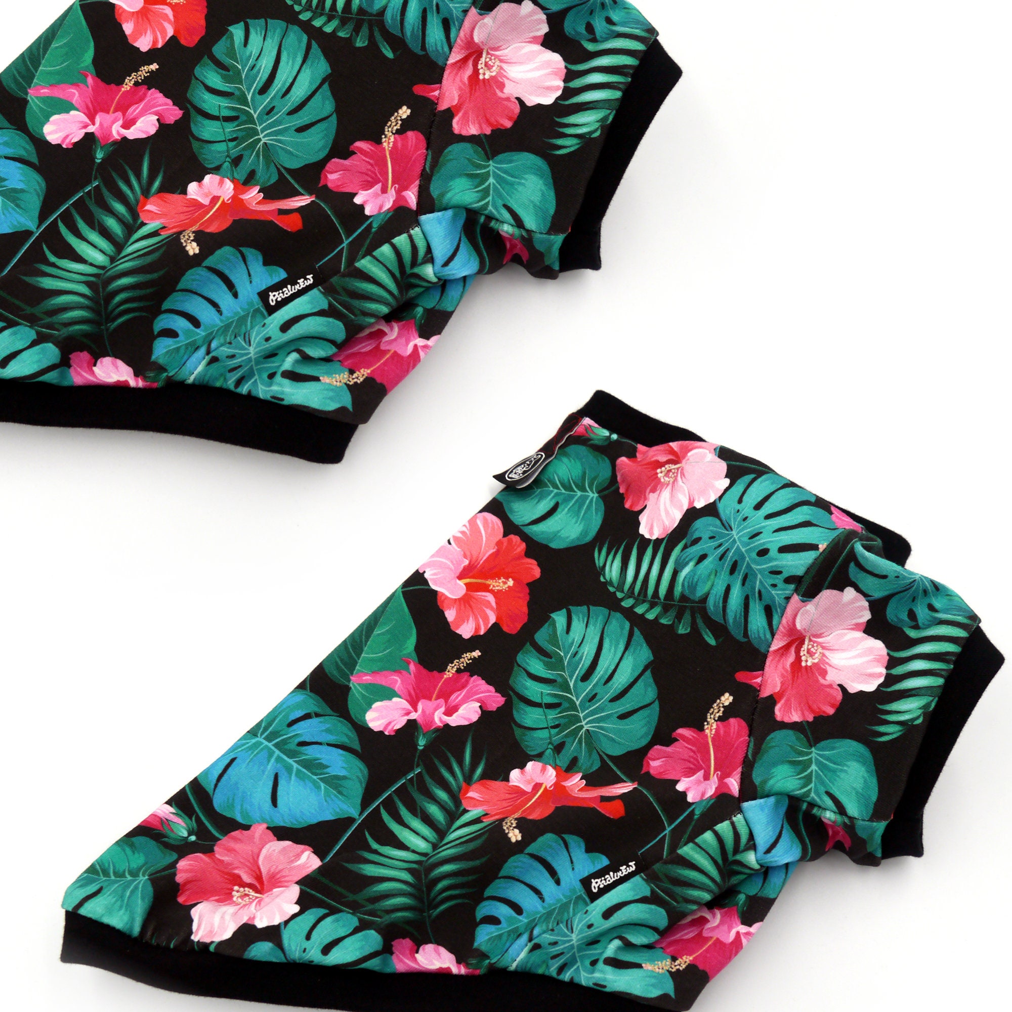 Hund Tshirt tropischen Monstera Psiakrew Design Monstera Etsy