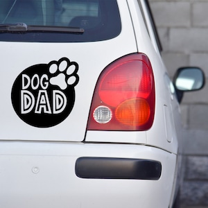 犬のお父さんの足跡 Psiakrew バンパー リアウィンドウ 車両 車 ステッカー