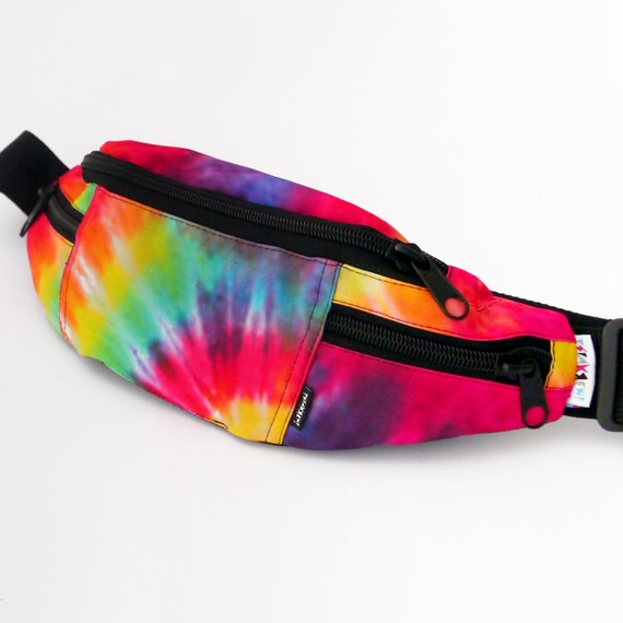 tie dye bum bag