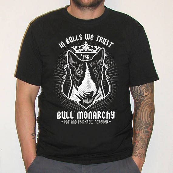 English bull terrier t-shirt pet cadeau colombie