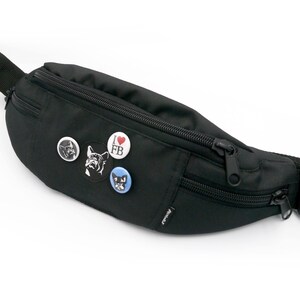 Fanny Pack, Hip Pack Frenchie Hip Bag Français Bulldog Bum Bag, Psiakrew Bully Team, Dog Mom Hip Bag, Idée cadeau Dog Lover