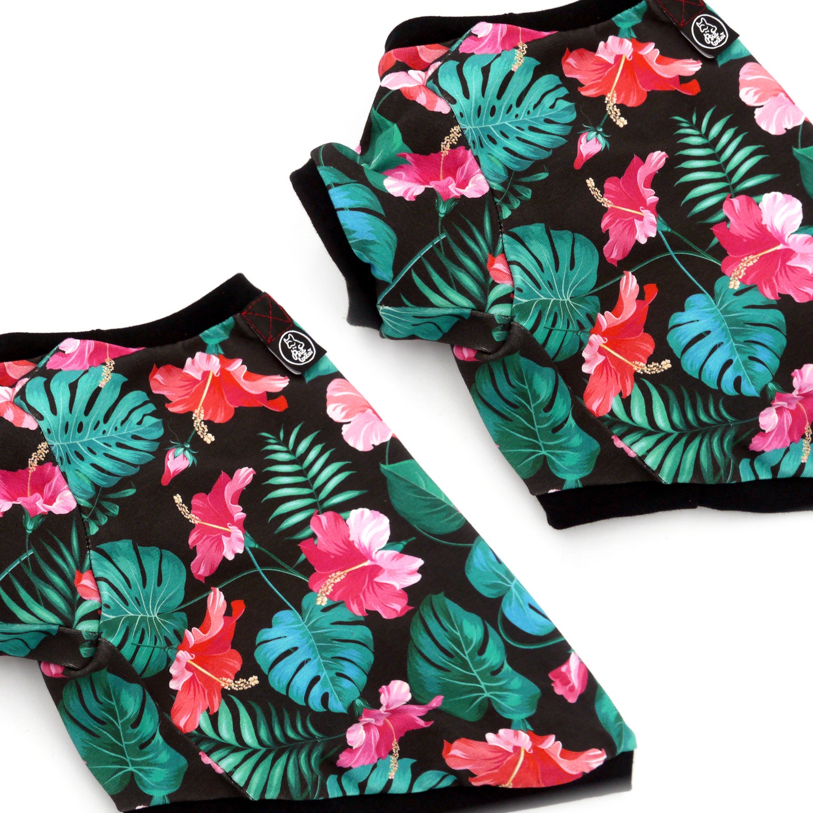 Hund Tshirt tropischen Monstera Psiakrew Design Monstera Etsy