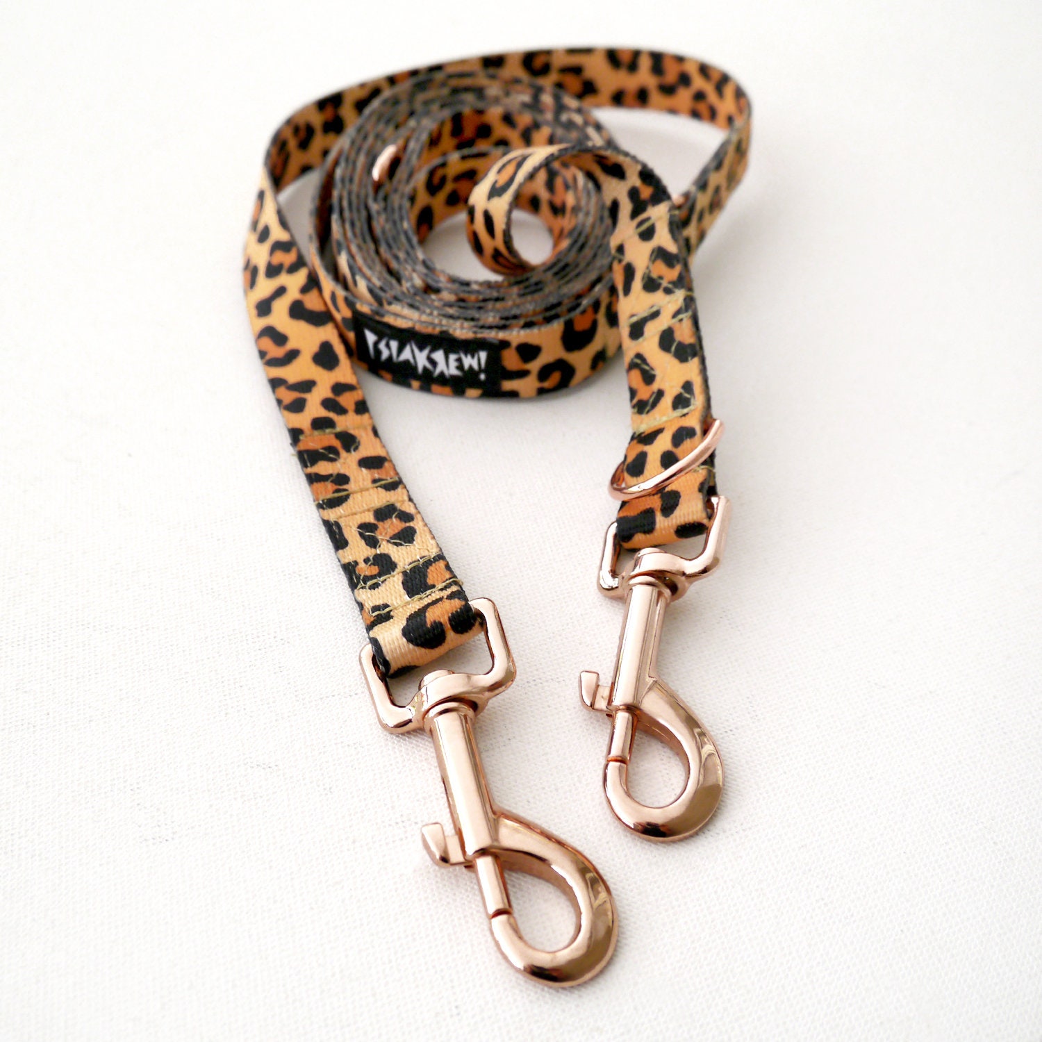 Hund Leine Tarzan Panthera Muster lange Leine zwei ende Etsy