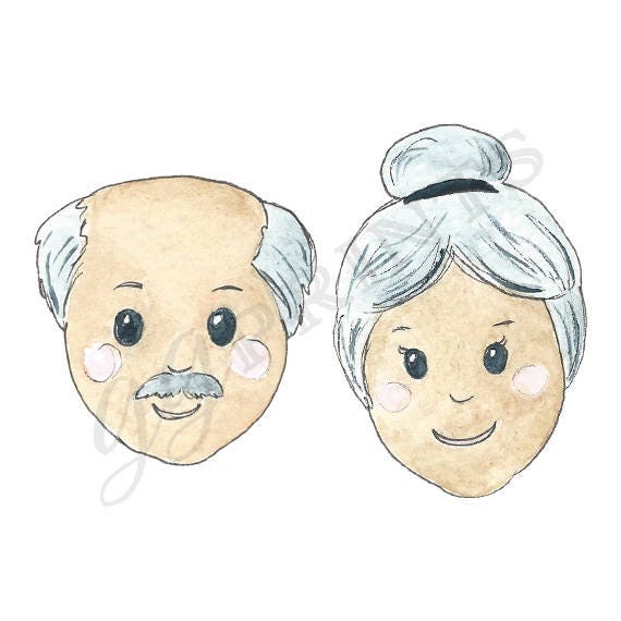 Oma Opa Lustige Bilder Großeltern: Zeichnen lernen mit Spaß!