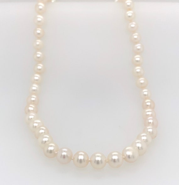 Collier Vintage Croft & Banks - 3 Rangs De Fausses Perles Blanches Avec Boucles D'oreilles Assorties - Neuf Avec étiquettes