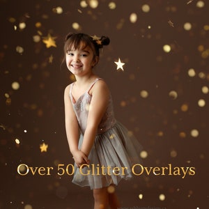 Sparkle Overlay for Photoshop - great for Glitter Sessions - new years sessions and valentines