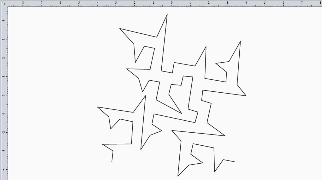 Fractals Longarm Quilting Digital Pantograph Used in E2E (edge to Edge ...