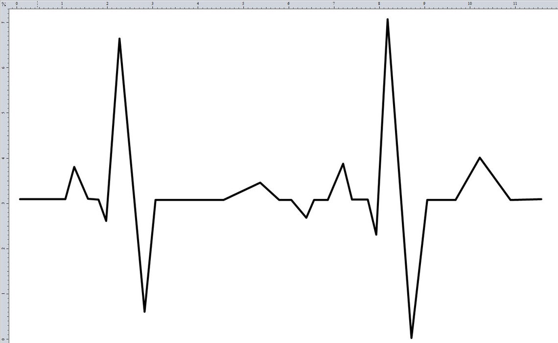 Heartbeat Pantograph Longarm Quilting Stitch Etsy Hong Kong