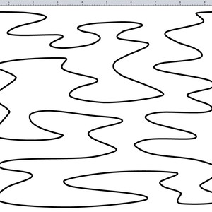 Pond Water Longarm Quilting Digital and PDF Print at Home Pantograph ...