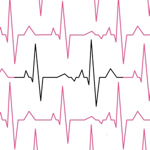 Heartbeat Pantograph Longarm Quilting Stitch