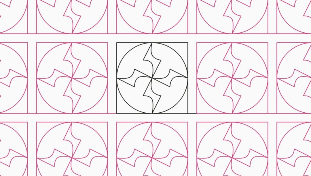 Sharp Blade Tile Longarm Quilting Digital Pantograph Used in E2E (edge ...