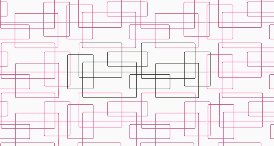 Retro Block Longarm Quilting Digital Pantograph Used in E2E (edge to ...