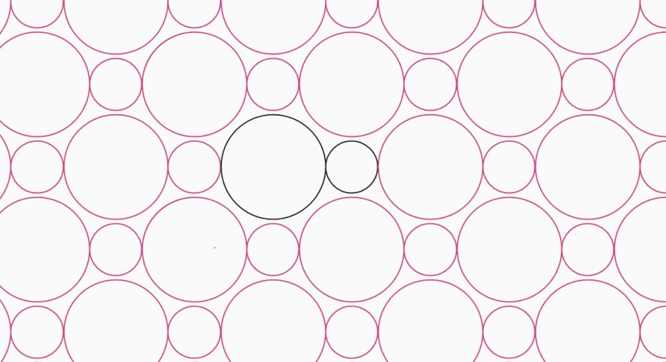 My Bubbles Longarm Quilting Digital Pantograph Used in E2E (edge to ...