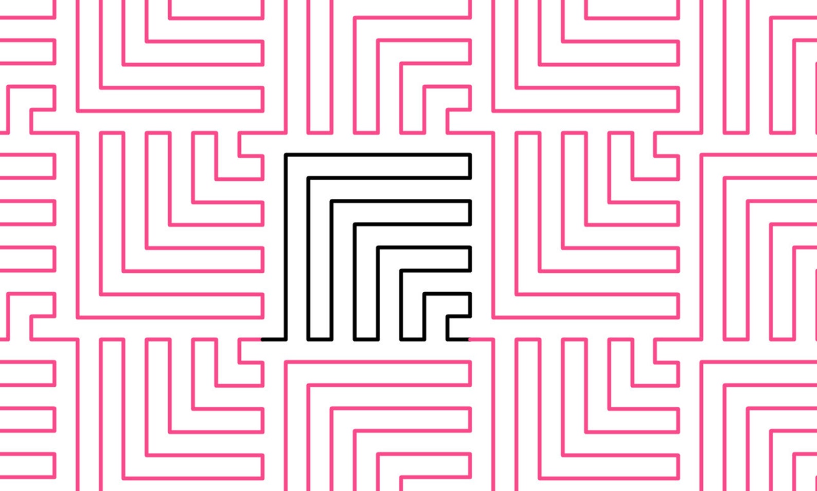 Lines Squared Longarm Quilting Digital Pantograph Used in E2E (edge to ...