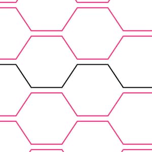 Honeycomb Longarm Quilting Digital Pantograph Used in Edge to Edge (E2E) Quilting