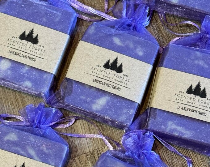 Lavender Driftwood Soap   l   Aloe Vera   l   Goat Milk Soap   l  Moisturizing   l   Kaolin Clay  l   Phthalate Free