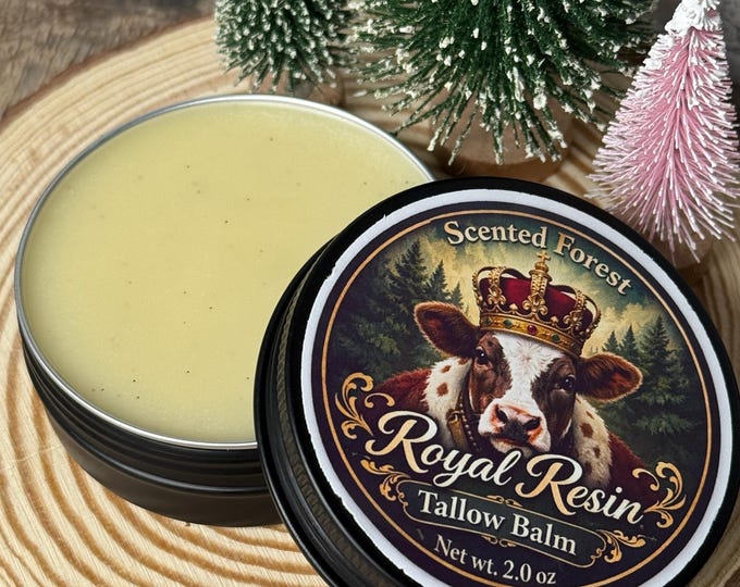 Royal Resin Tallow Balm * Moisturizer * Natural Skincare * Tallow
