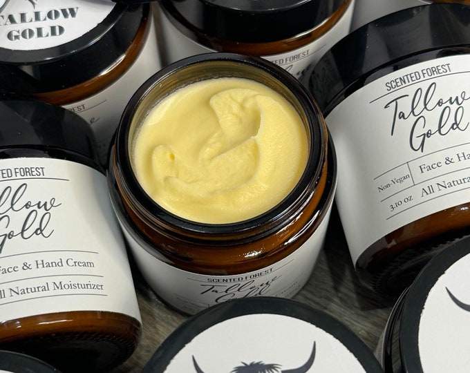 Tallow Gold Whipped Tallow Cream - All Natural Moisturizer