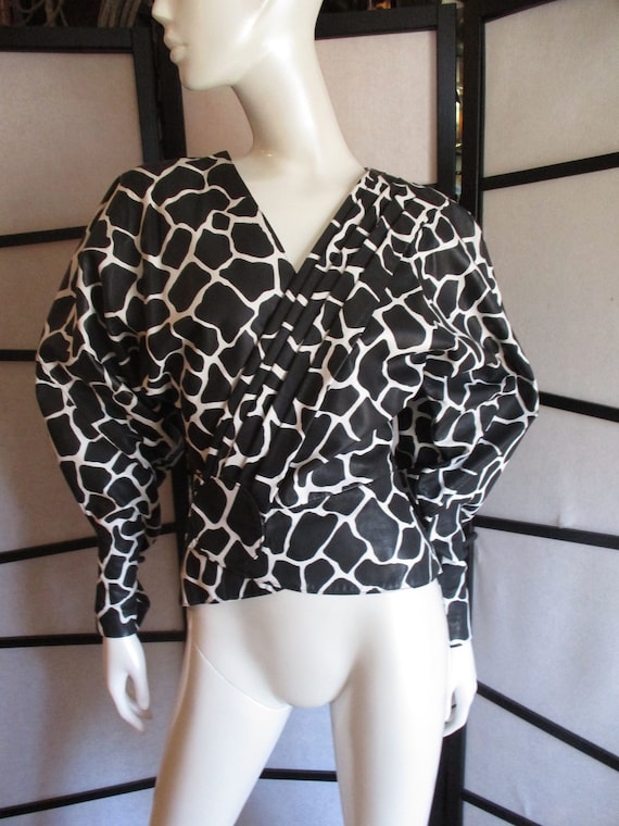 Jean Claude Jitrois 1990's Leather Giraffe Wrap Ja