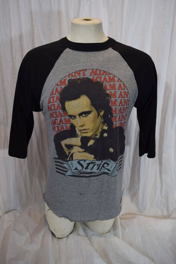 Adam Ant Concert Tee 1984 Punk Rock Strip