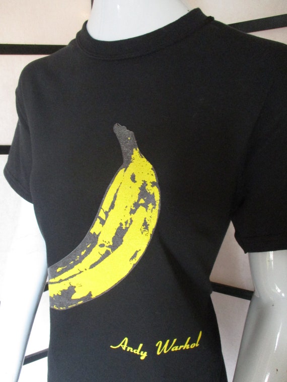 Andy Warhol Pop Art Velvet Underground T Shirt Ban