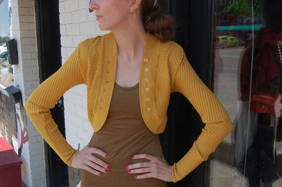 Azzedine Alaia Shrug Vogue French Tunisian Gold