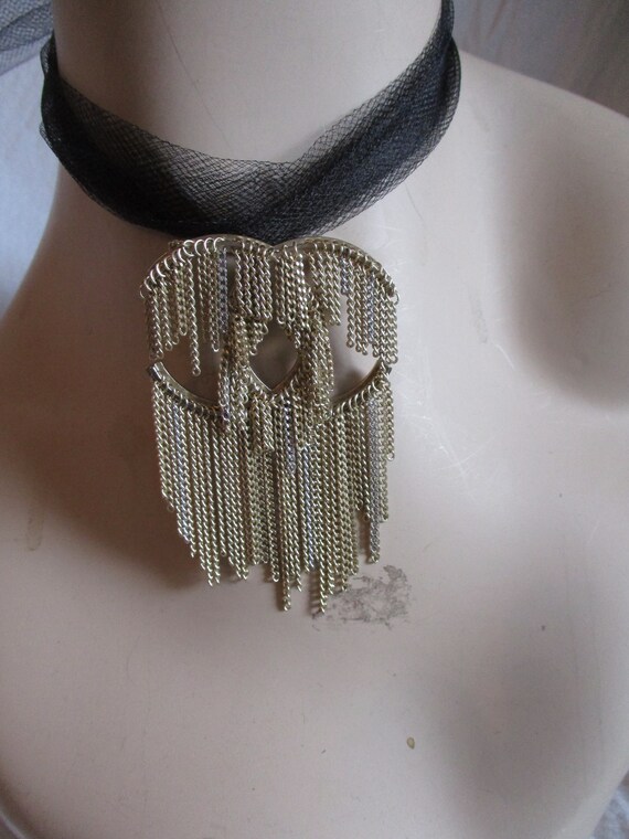 1990 Chanel Pin Fringe Logo Hip Hop Punk Streetwea