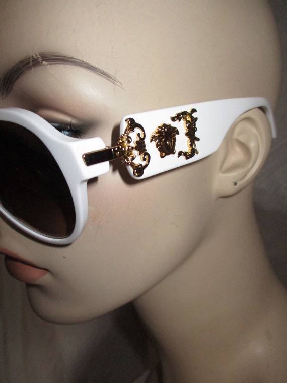 versace white sunglasses