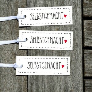 12x Selbstgemacht. . Anhänger .