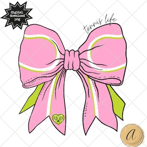 Tennis life png, Png for tennis shirt, tennis png, tennis shirt png, tennis sublimation, pink bow png, coquette png, tennis coquette