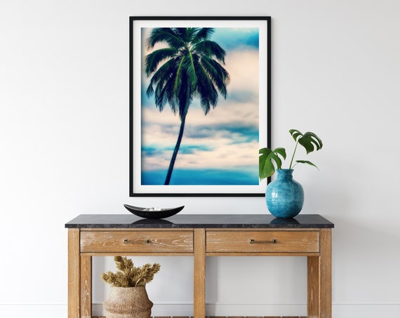 Palm Tree Photo Print, Corn Islands, Nicaragua Art, Tropical Wall Art
