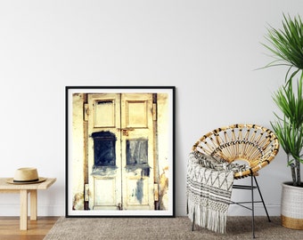 Abstract Door Photo Print, Stone Town, Zanzibar City, African Art