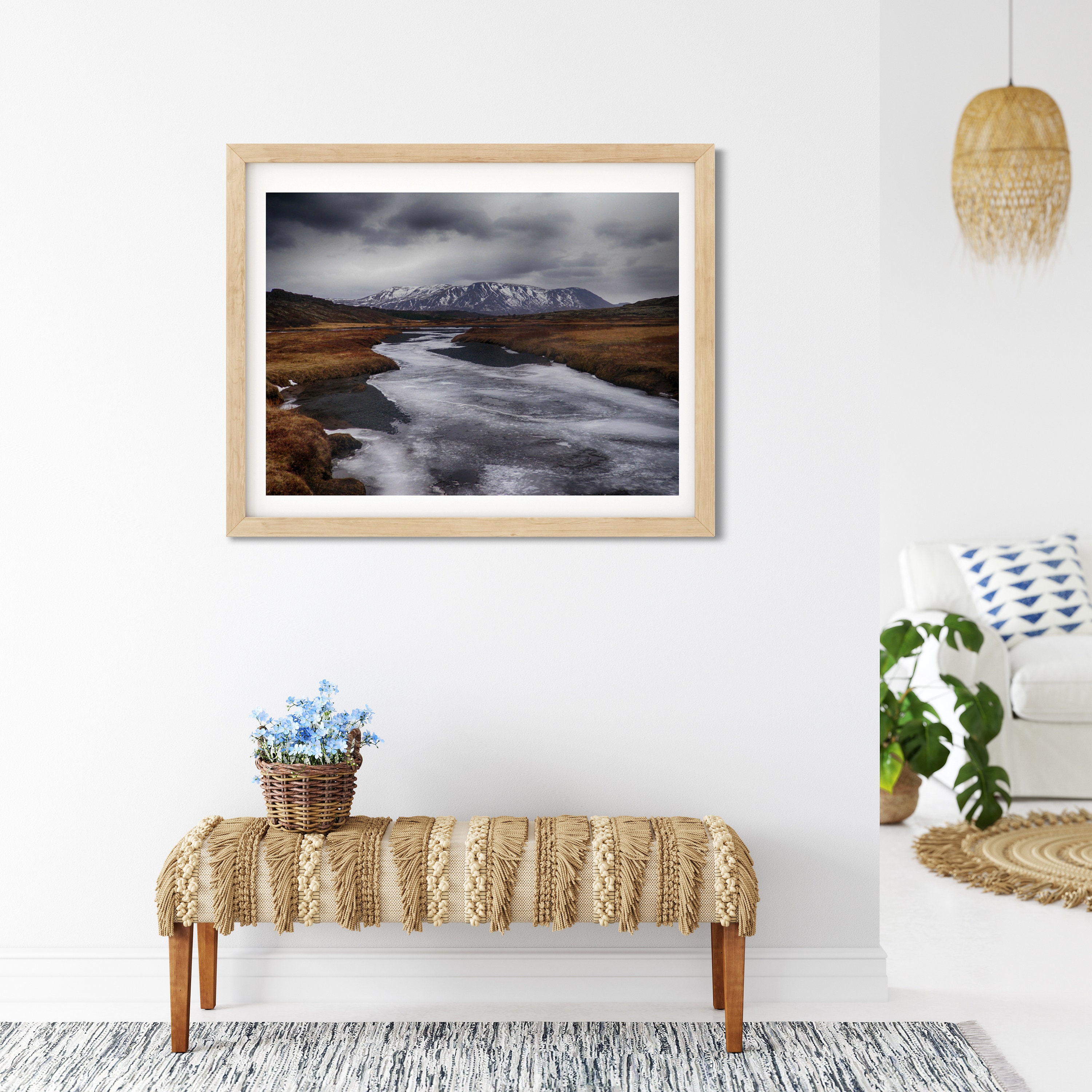 Golden Circle Photo Print, Thingvellir, Iceland, Hygge Decor