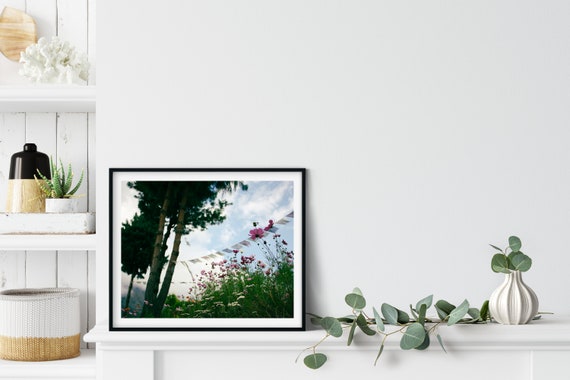 Wildflower Photo Print, Himalayas, Nepal, Peaceful Wall Art