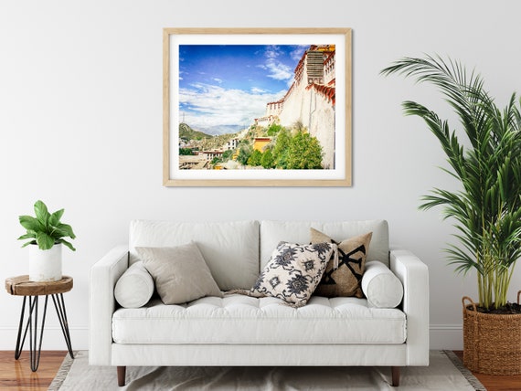 Potala Palace Photo Print, Lhasa, Tibet, Spiritual Decor