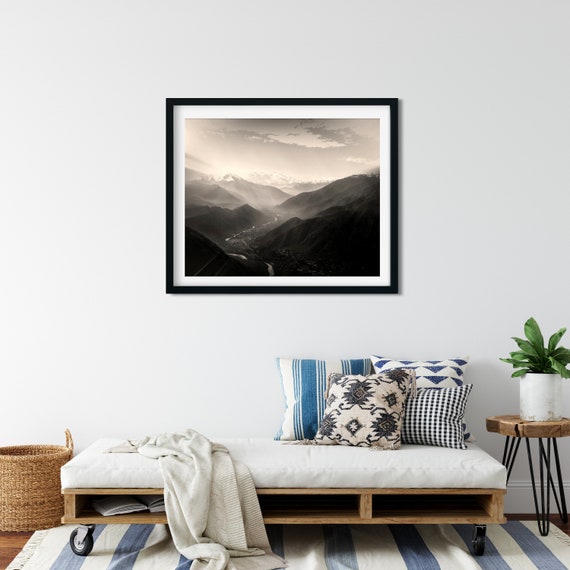 Andes Mountains Photo Print, Chile, South America, Mountain Wall Art