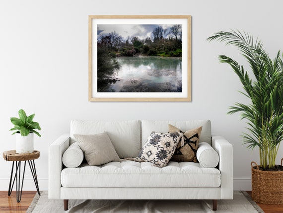 Thermal Springs Photo Print, Rotorua, New Zealand, Landscape Art