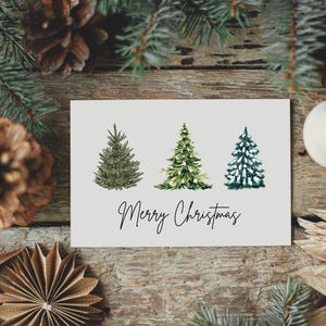 Merry Christmas Printable Card | Printable Christmas Cards | Christmas Card Print | Printable Christmas Card | Printable Merry Christmas
